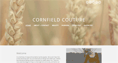 Desktop Screenshot of cornfieldcouture.com
